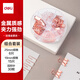 得力玫瑰金辦公用品組合套裝(25mm中號(hào)票夾15枚+19mm小號(hào)票夾7枚+29mm回形針30枚+20枚工字釘) 78553