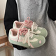 思倫鳥(niǎo)芭樂(lè )粉原創(chuàng  )百搭板鞋女款2025新款鞋子女春夏厚底小白鞋休閑德訓鞋 芭樂(lè )粉 37