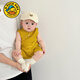 G. DUCKKIDS嬰兒衣服國(guó)風(fēng)連體衣夏季天裝滿月男寶寶外出百天日宴周歲抓周禮服 金黃 66cm 66