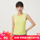 哥弟真的好（GIRDEAR）女裝天絲無袖打底針織T恤衫背心女A300905 黃綠 M (3碼)