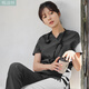 梅迪林韓國(guó)洗手衣女刷手服短袖夏季護(hù)士工作服醫(yī)美寵物口腔醫(yī)院美容師男 女款 高級(jí)灰短袖套裝 XL （女128斤內(nèi)，男162斤內(nèi)）