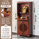 神龕新中式立柜財神爺擺放柜子神臺供桌佛臺家用現代風(fēng)格菩薩佛龕 花梨色 52長(cháng)佛龕【帶抽板】
