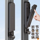 優(yōu)勤（YOUQIN）折疊晾衣架陽臺家用壁掛式窗戶掛衣架子免打孔可伸縮曬衣神器 槍灰-單個裝【可折疊/伸縮】