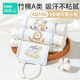 beedoll嬰兒隔汗巾紗布吸汗巾寶寶墊背巾幼兒園加大汗巾4層M碼3條裝 小兔