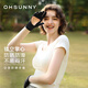 OhSunny防曬手套空掌防曬袖套冰袖男手套女 SLM3M171D 暗夜黑 M 