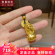 傲喜古法黃金吊墜足金9999招財(cái)貔貅吊墜男項(xiàng)鏈銅錢歪頭貔貅項(xiàng)鏈掛墜 6.75克-配黑繩或紅繩