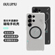 奧魯姆AULUMU S25全包手機(jī)殼適用三星S25Ultra 半透明夜光磁吸手機(jī)殼雙透散熱 專用MagSafe保護(hù)殼 半透白