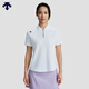 DESCENTE迪桑特WOMEN’S TRAINING系列女士TOUGH短袖POLO衫 WT-Bright White Tpg M (165/84A)