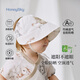 哈尼天空新生嬰兒遮陽(yáng)帽夏季薄款小月齡嬰幼兒帽子寶寶防曬太陽(yáng)帽