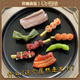 oein可愛(ài)搞怪發(fā)夾仿真食物發(fā)夾發(fā)卡子發(fā)飾女搞笑發(fā)夾少女美食發(fā)夾 【燒烤8件套】