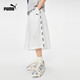 彪馬新款兒童夏季七分褲闊腿褲 珍珠白10201  165 