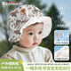 BabyWatch嬰幼兒童防曬帽外出遮陽帽夏款寶寶漁夫帽可薄款盆帽 【花間鹿鳴】三防面料UPF50+透氣 帽圍可調(diào)節(jié)（0-3歲）