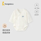 童泰（TONGTAI）嬰兒包屁衣夏季莫代爾棉寶寶連體衣新生兒三角哈衣爬服白色59cm