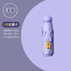 太陽(yáng)傘女防曬防紫外線膠囊傘五折晴雨兩用高級(jí)廣告?zhèn)?淺紫-6骨全遮光-單傘