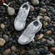 彪馬（PUMA）【復古跑鞋】千禧Y2K風老爹鞋男女休閑鞋MILENIO 393489 淺灰-灰色-白-02 42