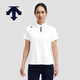 DESCENTE迪桑特WOMEN’S TRAINING系列女士短袖POLO衫 WT-Bright White Tpg M (165/84A)