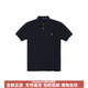 Polo Ralph Lauren拉夫勞倫男士POLO衫純色棉質(zhì)直筒短袖Polo衫男款黑色 黑色 XL