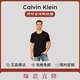 Calvin Klein CK夏季新款潮流輕奢休閑男短袖t恤打底衫3件套裝NB4011E黑色 M