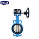 FGO 蝸輪對(duì)夾式軟密封蝶閥 球墨體+EPDM橡膠 D371X-16Q DN80