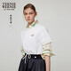 Teenie Weenie小熊T恤女2025年夏季新款簡約清新多巴胺刺繡圓領(lǐng)短袖T恤女