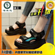啄木鳥休閑涼鞋女厚底2025夏季新款松糕運(yùn)動(dòng)鞋學(xué)生韓版法式潮流輕便女鞋 藍(lán)色【升級(jí)版】 35