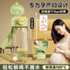 欣美雅孕婦產(chǎn)婦專用軟吸管杯成人耐高溫帶重力球水杯高顏值躺著喝水杯子 綠色【tritan安全材質(zhì)】