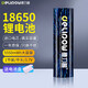 德力普（Delipow）18650鋰電池 3.7V大容量可充電適用強光手電筒/頭燈/航模/手持臺夾扇 平頭5550mWh【1節電池】