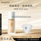 毛戈平光感柔潤(rùn)粉底液水奶油保濕混干皮持妝不掉粉卡粉遮瑕粉底液送女生 M801 30ml+三角粉撲【膚色百搭】