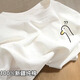 森馬（Semir）歐貨純棉白色短袖女T恤夏2025新款圓領(lǐng)正肩內(nèi)搭打底衫上衣ins風(fēng) 白色-問好鴨--側(cè)邊 2XL