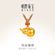 明牌珠寶 足金硬金黃金鴻運福祿葫蘆掛墜吊墜送禮女ASY0631定價(jià) 黃金吊墜 約1.00-1.14克