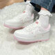 耐克（NIKE）女鞋 AIR FORCE 1 '07 LX AF1 女子粉色空軍一號運動休閑鞋板鞋 HV5992-111 38