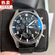 【二手99新】萬(wàn)國（IWC）男表飛行員系列小王子特別版自動(dòng)機械男士手表運動(dòng)休閑奢侈品腕表 43mm黑盤(pán)皮帶-IW377709