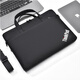 適用聯(lián)想ThinkPad電腦包 E16/15/T14P筆記本X1 Carbon手提單肩包 黑色  氣囊款【白標 紅點(diǎn)】 14英寸