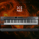 midiplus半配重X6MAX控制器61鍵專(zhuān)業(yè)編曲舞臺迷笛新款midi鍵盤(pán)自帶音源
