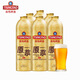 青島啤酒 品鑒級(jí)啤酒原漿高濃度精釀（7天鮮釀）1L*6瓶整箱裝【源頭直發(fā)】