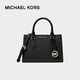 MICHAEL KORS女神節禮物MK女包Sheila手提斜挎包單肩包黑色35S3G6HS5L BLACK