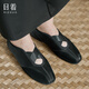 日著(zhù)原創(chuàng  )設計芭蕾舞風(fēng)單鞋2025夏季新款復古交叉帶運動(dòng)風(fēng)戶(hù)外鞋女 尋黑 37