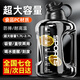ihold夏季運(yùn)動(dòng)水杯子大容量男女健身飲用冷水壺耐高溫便攜頓頓桶涼水瓶 運(yùn)動(dòng)黑帶吸管1700ml