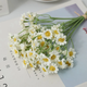 生喜朗仿真花小雛菊花束洋甘菊干花客廳擺件假花桌面家居裝飾拍照道具