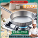Remiso德國(guó)品牌純鈦煎鍋無(wú)涂層全鈦平底鍋不易粘鍋牛排煎鍋神器早餐鍋 全鈦煎鍋-帶蓋 28cm