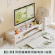 正青春辦公室電腦增高架臺式顯示屏顯示器底座置物架工位桌面收納盒 白色【抽屜+分格雙筆筒】 升級加厚不變形