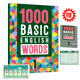 進(jìn)口原版新版1000 2000 4000詞Basic English Words 1/2/3/4級全套KET核心詞匯教材 劍橋少兒YLE備考基礎英語(yǔ)小學(xué)英語(yǔ)單詞適用詞典 1000詞第一冊