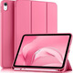 zonyee iPad 第十代軟殼保護皮套帶筆槽/11支架適用蘋果平板電腦10.2/10.9英寸A2696/Pro11/air4/5 軟殼帶筆槽【西瓜紅】 ipad 第10代/iPad11（A16）
