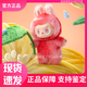 泡泡瑪特【現(xiàn)貨款】LABUBU3.0前方高能系列搪膠毛絨掛件盲盒3代潮玩公仔 愛【拆盒未拆袋】