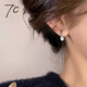 七度（SEVEN DEGREE）S925銀耳環(huán)女款米字花耳扣純銀氣質(zhì)耳飾小眾設(shè)計百搭大氣耳墜輕奢