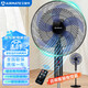 艾美特（AIRMATE）電風(fēng)扇家用五葉大風(fēng)量廣角搖頭空氣循環(huán)落地扇節(jié)能客廳臥室辦公室 3檔風(fēng)力 智能遙控定時(shí) FSW52R