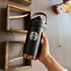 星巴克星巴克（Starbucks）保溫杯陶瓷內(nèi)膽高顏值雙口辦公室隨手咖啡杯 墨色黑【陶瓷內(nèi)膽】 1個(gè) 500ml
