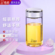 希諾單層玻璃杯女士學(xué)生高顏值泡茶杯子辦公室2025新款水杯教師節(jié)禮物 9185淺紫色310ML短萌款