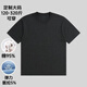 阿悠胖夏季全棉加肥加大碼T恤寬松薄款彈力短袖男