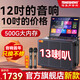 TEMEISHENG特美聲家庭ktv音響套裝戶外卡拉OK帶屏幕點(diǎn)歌機(jī)音響功放一體機(jī)便攜式廣場(chǎng)舞k歌音箱藍(lán)牙低音炮 12吋低音13喇叭+21吋屏+雙麥